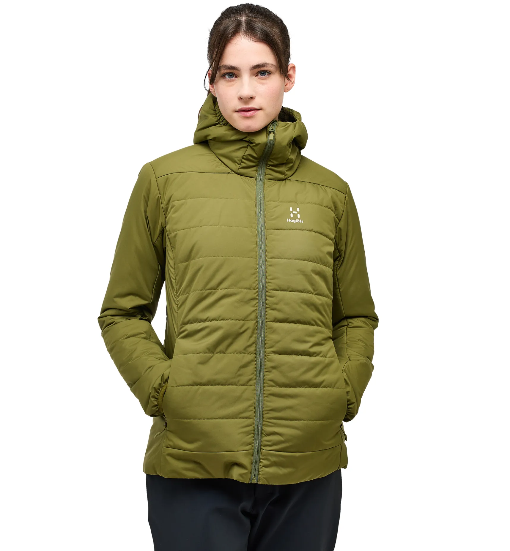 Mimic Silver Hood Women